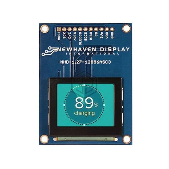 NHD-1.27-12896ASC3 - Newhaven Display Intl - Display Modules - LCD, OLED, Graphic