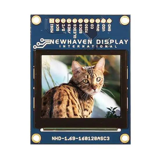 NHD-1.69-160128ASC3 - Newhaven Display Intl - Display Modules - LCD, OLED, Graphic