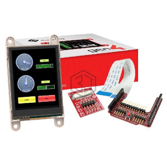GEN4-ULCD-24DT-AR - 4D Systems Pty Ltd - Display Modules - LCD, OLED, Graphic