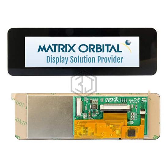 EVE2-38G-BLH-TPC - Matrix Orbital - Display Modules - LCD, OLED, Graphic