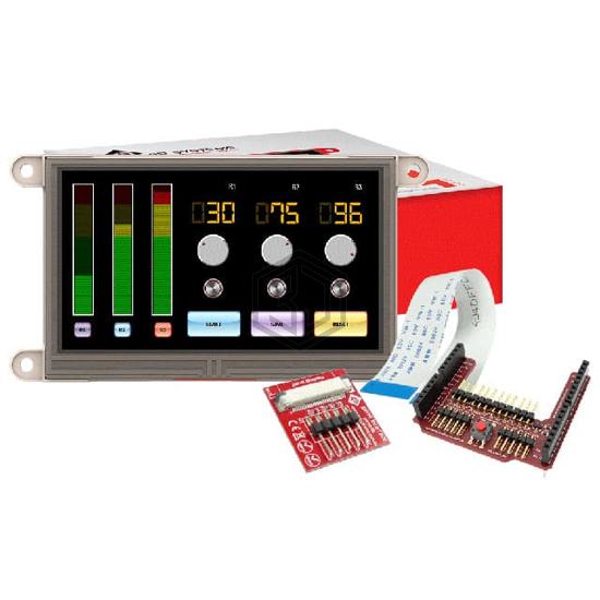 GEN4-ULCD-43DT-AR - 4D Systems Pty Ltd - Display Modules - LCD, OLED, Graphic
