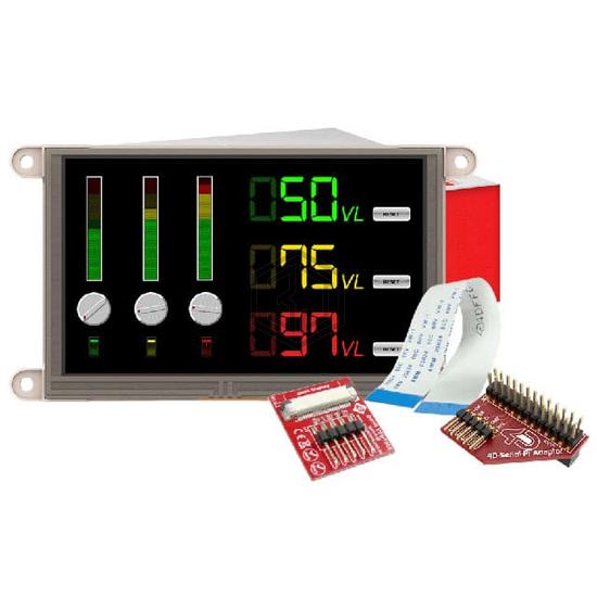 GEN4-ULCD-50DT-PI - 4D Systems Pty Ltd - Display Modules - LCD, OLED, Graphic