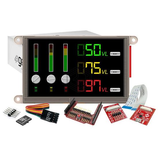 SK-GEN4-50DT-AR - 4D Systems Pty Ltd - Display Modules - LCD, OLED, Graphic