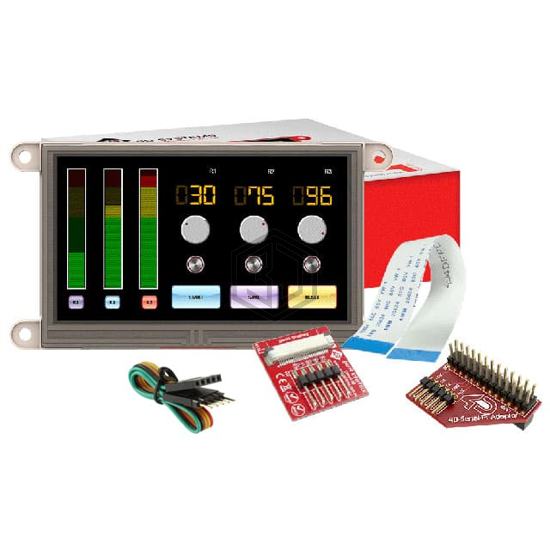 GEN4-ULCD-70D-SB-PI - 4D Systems Pty Ltd - Display Modules - LCD, OLED, Graphic
