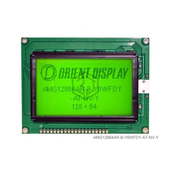 AMG12864AR-B-Y6WFDY-AT-NV-Y - Orient Display - duplicate use 3444 - Display Modules - LCD, OLED, Graphic