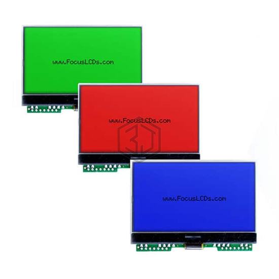 G126FLGFGS164T33XAR - Focus LCDs - Display Modules - LCD, OLED, Graphic