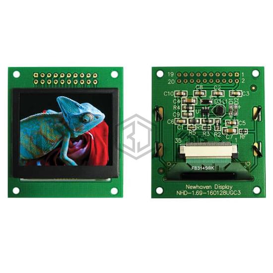 NHD-1.69-160128UGC3 - Newhaven Display Intl - Display Modules - LCD, OLED, Graphic