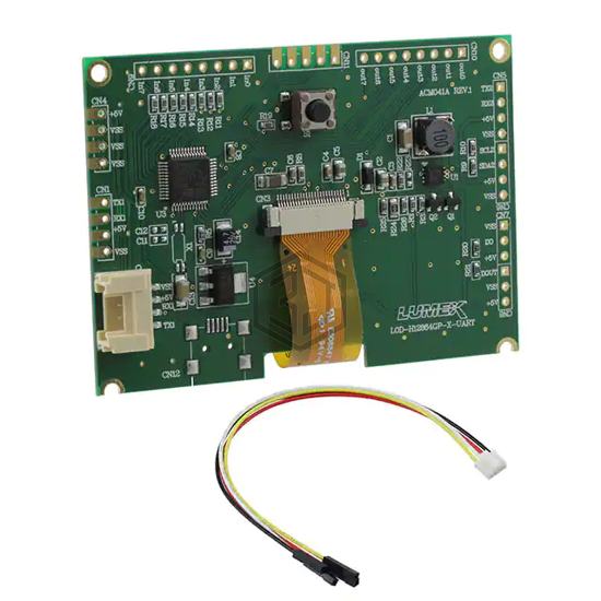 LOD-H12864GP-G-UR - Lumex Opto/Components Inc. - Display Modules - LCD, OLED, Graphic