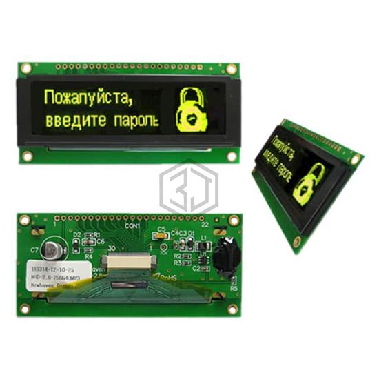 NHD-2.8-25664UMY3 - Newhaven Display Intl - Display Modules - LCD, OLED, Graphic