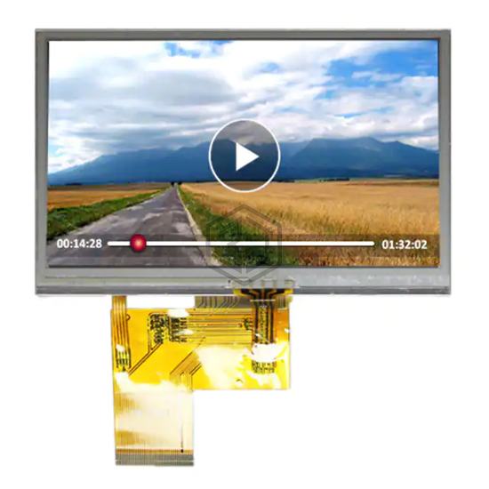 NHD-4.3-480272EF-ASXV#-T - Newhaven Display Intl - Display Modules - LCD, OLED, Graphic