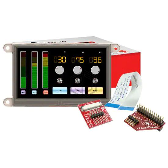 GEN4-ULCD-43DT-PI - 4D Systems Pty Ltd - Display Modules - LCD, OLED, Graphic