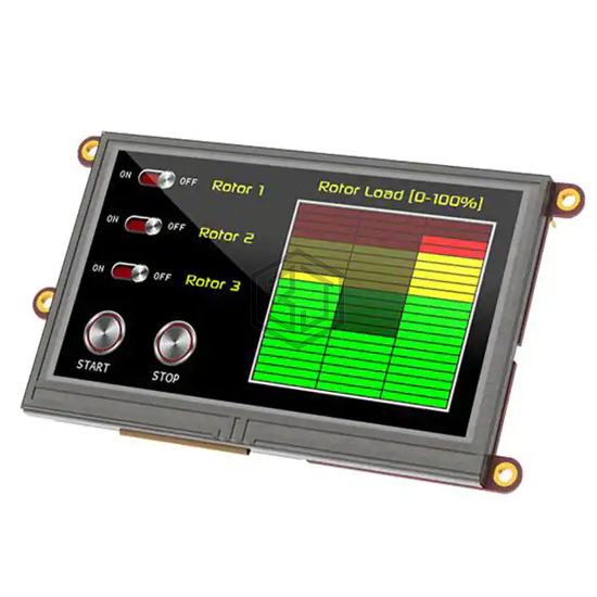 ULCD-43DT-PI - 4D Systems Pty Ltd - Display Modules - LCD, OLED, Graphic