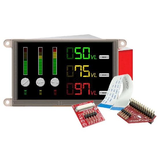 GEN4-ULCD-50D-PI - 4D Systems Pty Ltd - Display Modules - LCD, OLED, Graphic