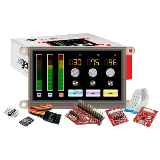 SK-GEN4-43DT-PI - 4D Systems Pty Ltd - Display Modules - LCD, OLED, Graphic
