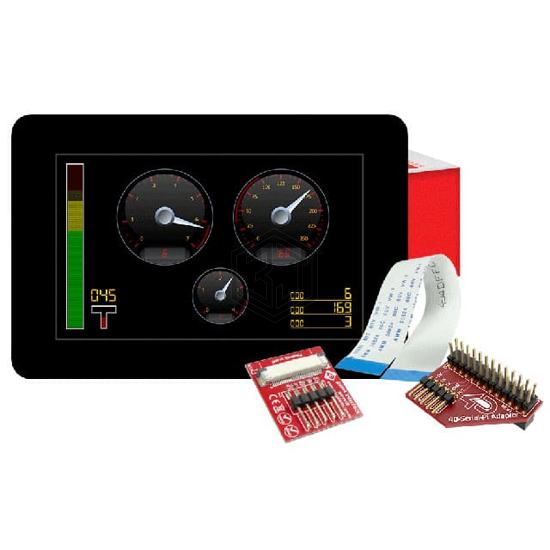 GEN4-ULCD-50D-CLB-PI - 4D Systems Pty Ltd - Display Modules - LCD, OLED, Graphic