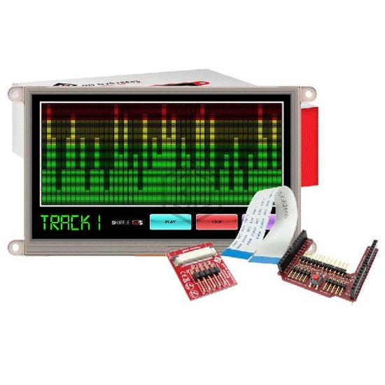 GEN4-ULCD-70D-AR - 4D Systems Pty Ltd - Display Modules - LCD, OLED, Graphic