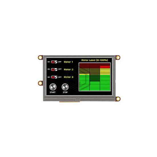 ULCD-43DT - 4D Systems Pty Ltd - Display Modules - LCD, OLED, Graphic