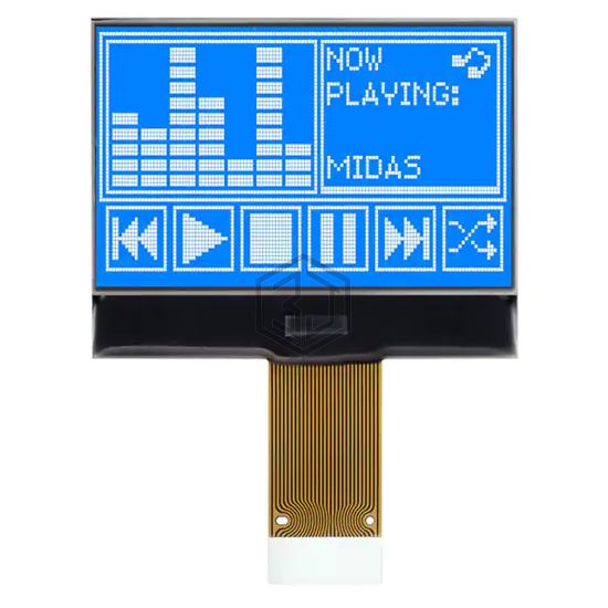 MCCOG128064B12W-BNMLW - Midas Displays - Display Modules - LCD, OLED, Graphic