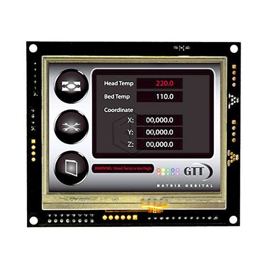 GTT35A-TPR-BLM-B0-H1-CU-V5 - Matrix Orbital - Display Modules - LCD, OLED, Graphic