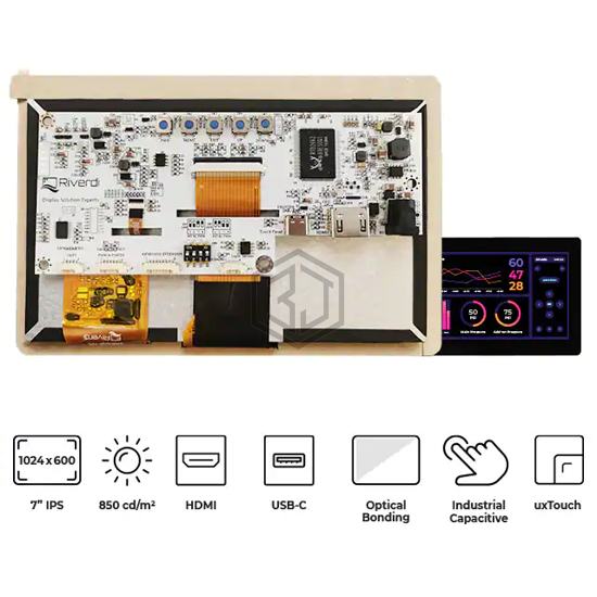RVT70HSHNWC00-B - Riverdi - Display Modules - LCD, OLED, Graphic