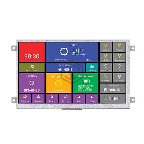 MIKROE-2288 - MikroElektronika - Display Modules - LCD, OLED, Graphic