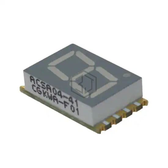 ACSA04-41CGKWA-F01 - Kingbright - Display Modules - LED Character and Numeric