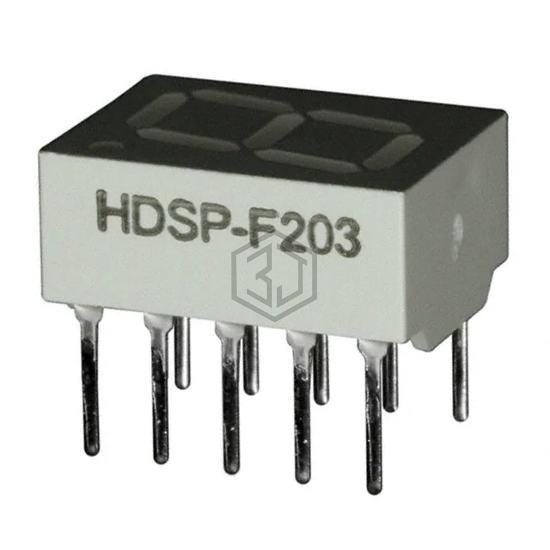 HDSP-F203 - Broadcom Limited - Display Modules - LED Character and Numeric