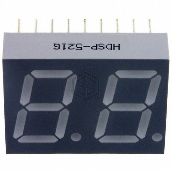 HDSP-521G - Broadcom Limited - Display Modules - LED Character and Numeric