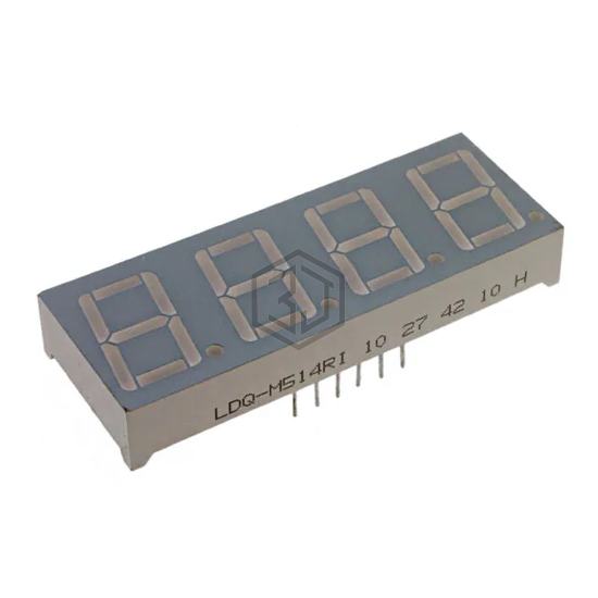 LDQ-M282RI - Lumex Opto/Components Inc. - Display Modules - LED Character and Numeric