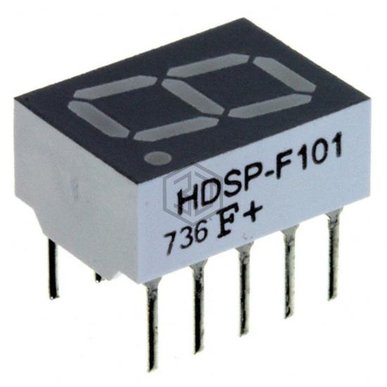 HDSP-F101 - Broadcom Limited - Display Modules - LED Character and Numeric
