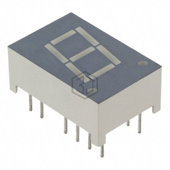 SC03-12GWA - Kingbright - Display Modules - LED Character and Numeric