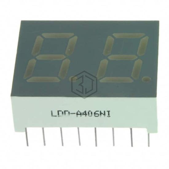 LDD-A406NI - Lumex Opto/Components Inc. - Display Modules - LED Character and Numeric