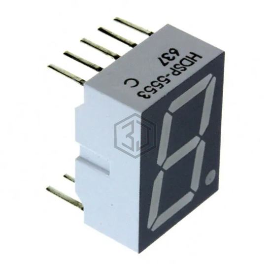 HDSP-5553 - Broadcom Limited - Display Modules - LED Character and Numeric