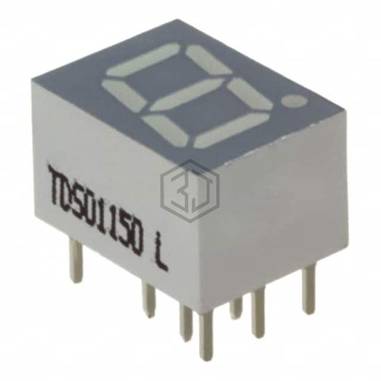 TDSO1150-K - Vishay Semiconductor Opto Division - Display Modules - LED Character and Numeric