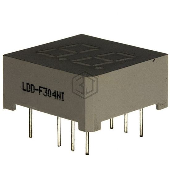 LDD-F304NI - Lumex Opto/Components Inc. - Display Modules - LED Character and Numeric