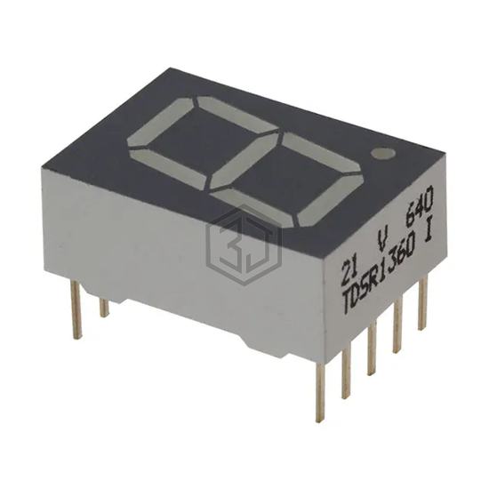 TDSR1360 - Vishay Semiconductor Opto Division - Display Modules - LED Character and Numeric