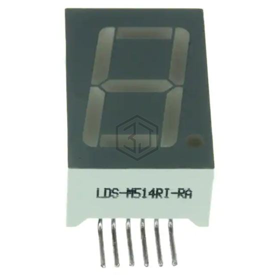 LDS-M514RI-RA - Lumex Opto/Components Inc. - Display Modules - LED Character and Numeric