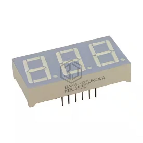 BA56-12SURKWA - Kingbright - Display Modules - LED Character and Numeric