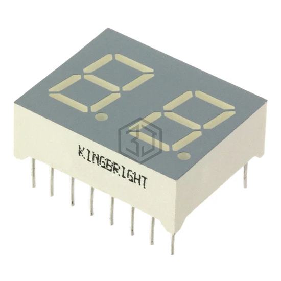 DA04-11EWA - Kingbright - Display Modules - LED Character and Numeric