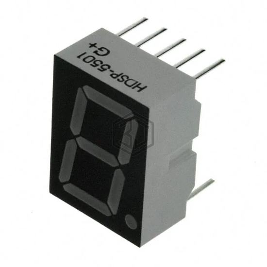 HDSP-5501-GH000 - Broadcom Limited - Display Modules - LED Character and Numeric
