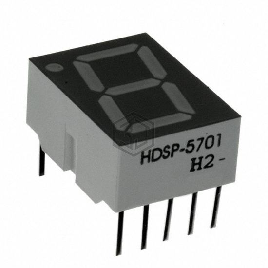 HDSP-5701 - Broadcom Limited - Display Modules - LED Character and Numeric