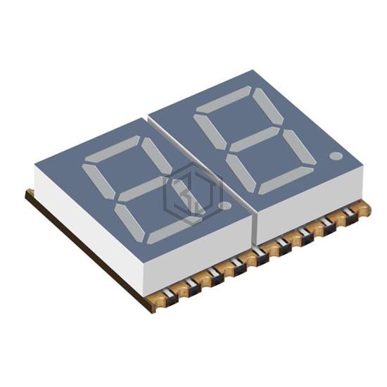 XZFMOK10A2 - SunLED - Display Modules - LED Character and Numeric