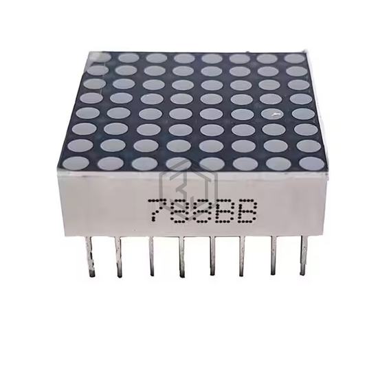 PART 8X8 20 MM BLUE LED MATRIX - Gearbox Labs - Display Modules - LED Dot Matrix and Cluster