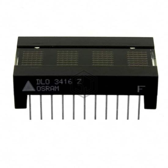 DLO3416 - ams - Display Modules - LED Dot Matrix and Cluster
