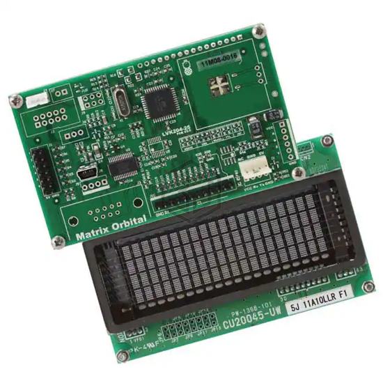 VK204-25-USB - Matrix Orbital - Display Modules - Vacuum Fluorescent (VFD)
