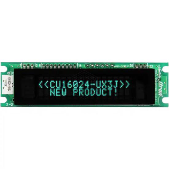 CU16024-UX3J - Noritake Company Inc. - Display Modules - Vacuum Fluorescent (VFD)