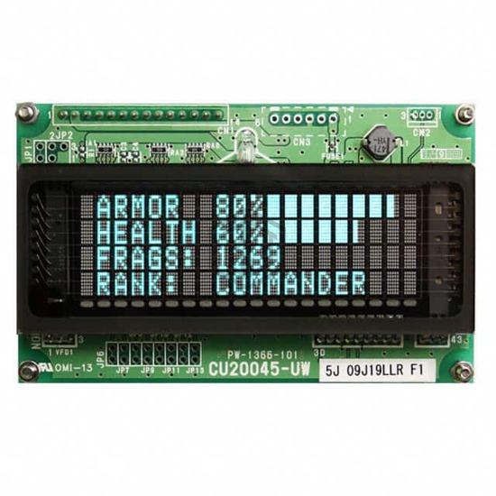 VK204-25-422 - Matrix Orbital - Display Modules - Vacuum Fluorescent (VFD)