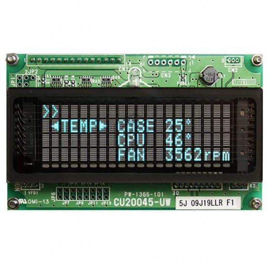 VK204-25-VPT - Matrix Orbital - Display Modules - Vacuum Fluorescent (VFD)