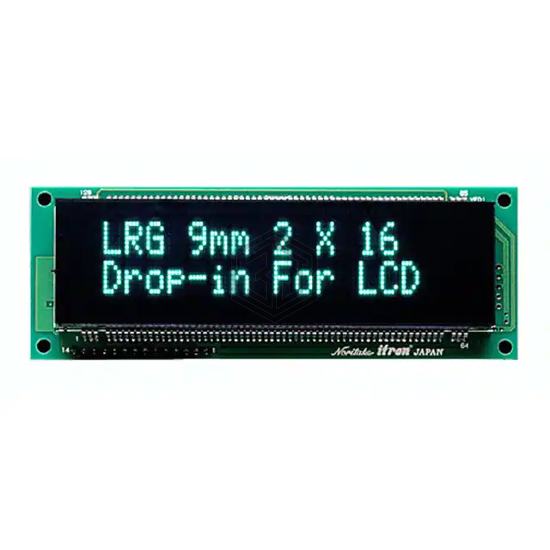 CU16029ECPB-W1J - Noritake Company Inc. - Display Modules - Vacuum Fluorescent (VFD)