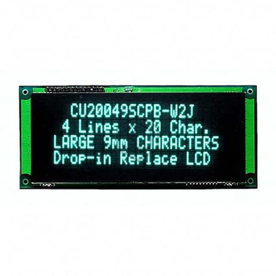 CU20049SCPB-W2J - Noritake Company Inc. - Display Modules - Vacuum Fluorescent (VFD)